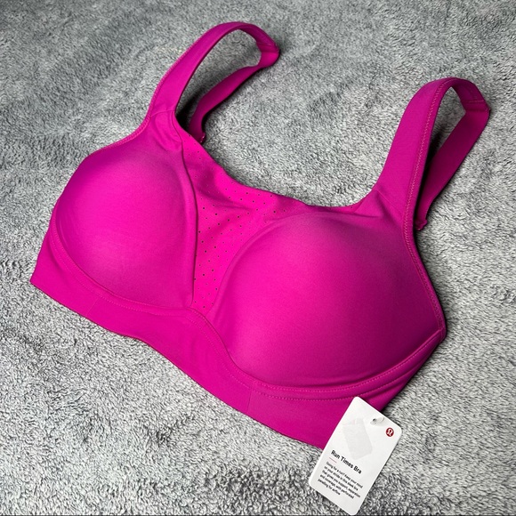 Lululemon Run Times Bra Ripened Raspberry (RIPR) Size 38DD NWT *Adjustable* - Picture 6 of 16